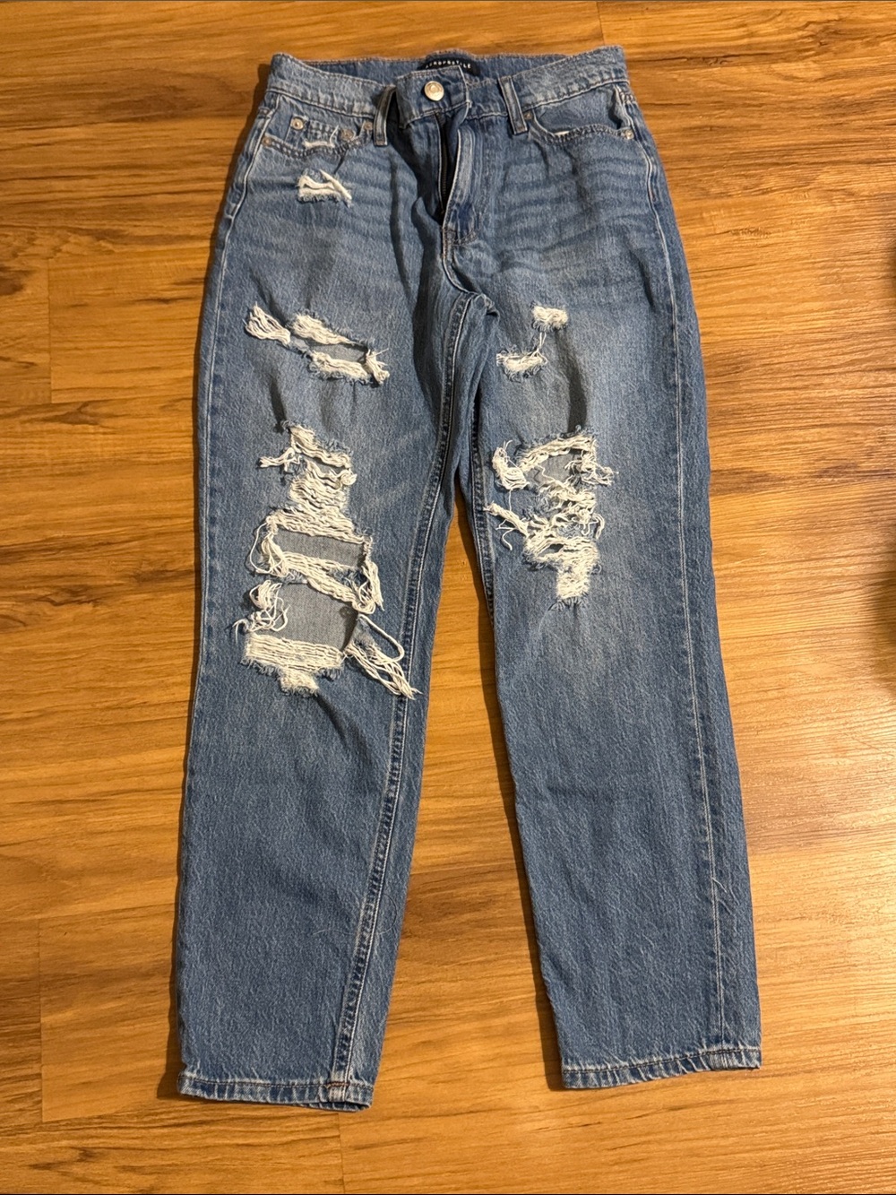 Aeropostale Light Blue Mom Jeans